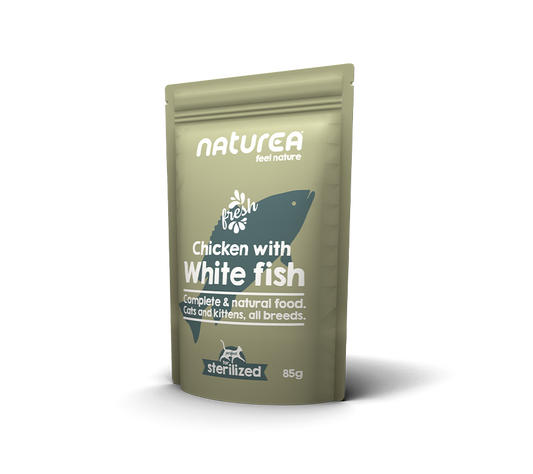 Pollo con Pescado Blanco